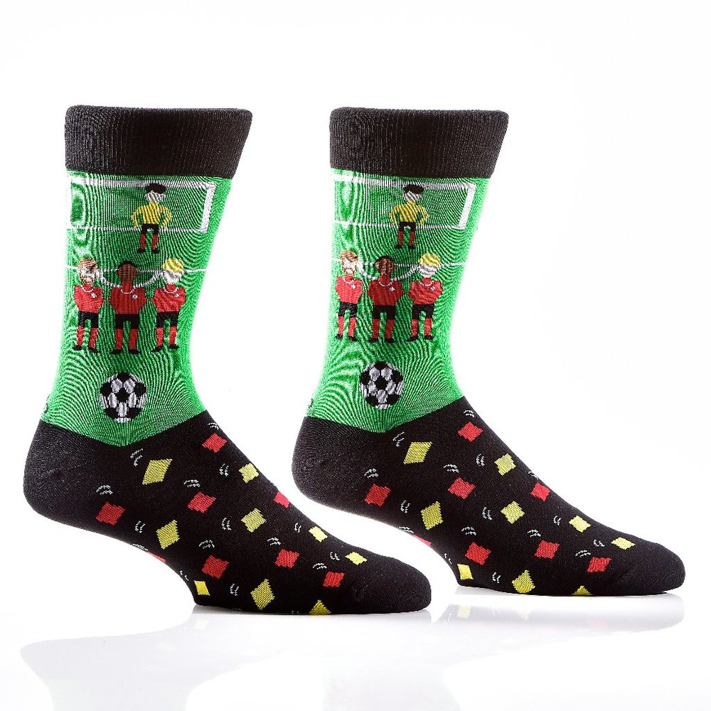 Yo Sox Soccer-Mens Crew Socks